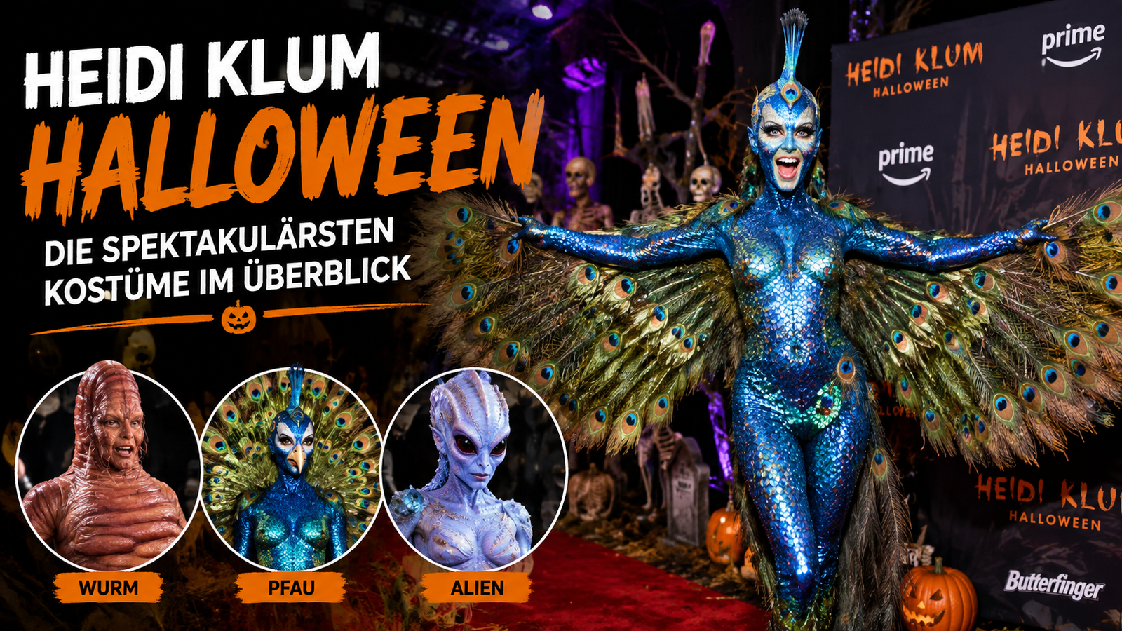 heidi klum halloween