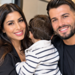 Eva Benetatou Kind: Sohn George, Vater Chris Broy und Familie